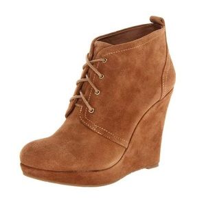 JESSICA SIMPSON |  "Catchers" Bootie, Brown - Sz 7
